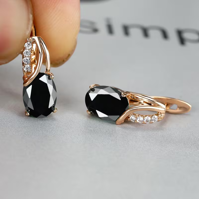 Ruby Cascade Earrings