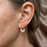 Baroque Pearl Stud Earrings