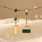Asymmetrical Geometric Earrings
