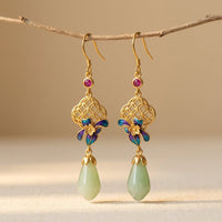 Gold Plated Floral Earrings