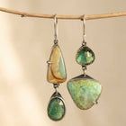 Bohemian Turquoise Drop Earrings