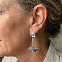 Geometric Irregular Stud Earrings