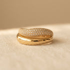 Pear Shaped Cubic Zirconia Ring Set