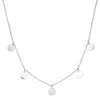 Funky Buddha Necklace | White Gold