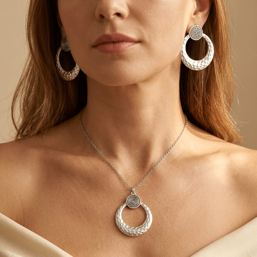 Ethnic Vintage Geometric Dangle Earrings