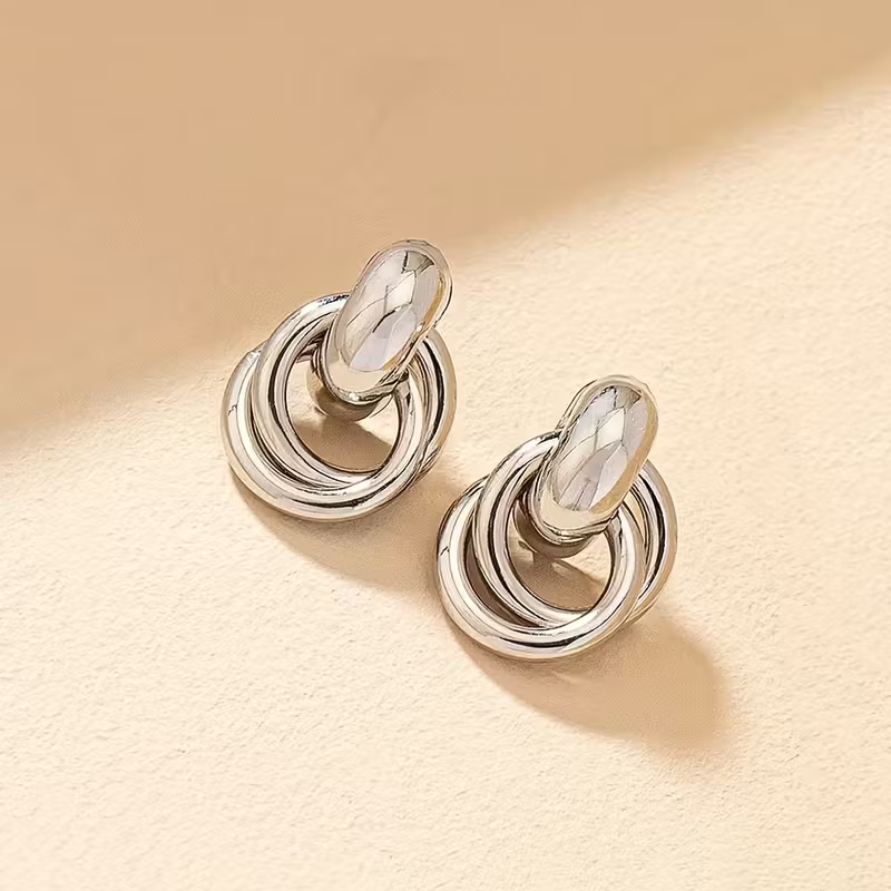 Luxury Gold Hoop Earrings