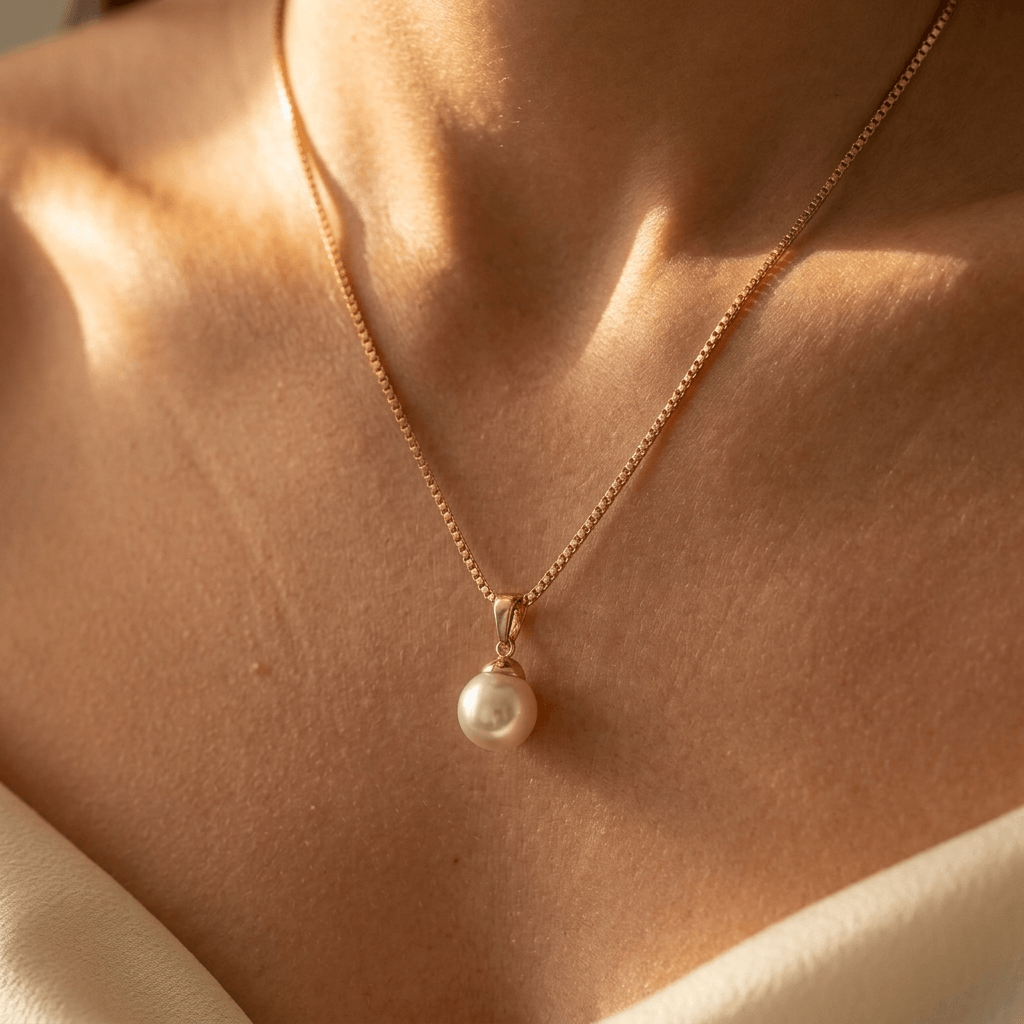 Pearl Earrings With Matching Jewelry Set