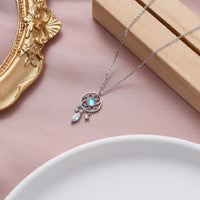 Moonstone necklace - Dreamcatcher