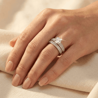 Luxury Gold Plated Zirconia Band Ring