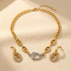 Elegant Minimalist Geometric Jewelry Set
