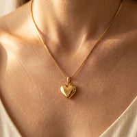 Shaped Gold Necklace Earring Jewelry Set