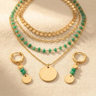 Bohemian Vintage Beaded Necklace Jewelry Set