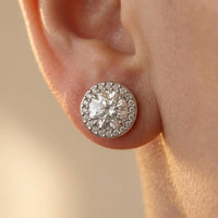 Lab Synthetic Zirconia Golden Plated Jewelry Set