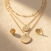 Womens Layered Necklace Jewelry Set Alloy Bone Chain