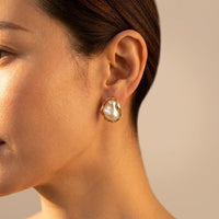 Irregular Imitation Design Vintage Stud Earrings