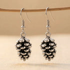 Leverback Vintage Sunflower Earrings - Gold Center