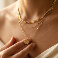 Stylish Layered Chain Luxury Necklace