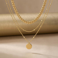 Stylish Layered Chain Luxury Necklace