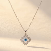 Vintage Silver Turquoise Inlay Carved Adjustable Necklace