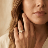 Elegant Marquise Cubic Zirconia Wedding Ring