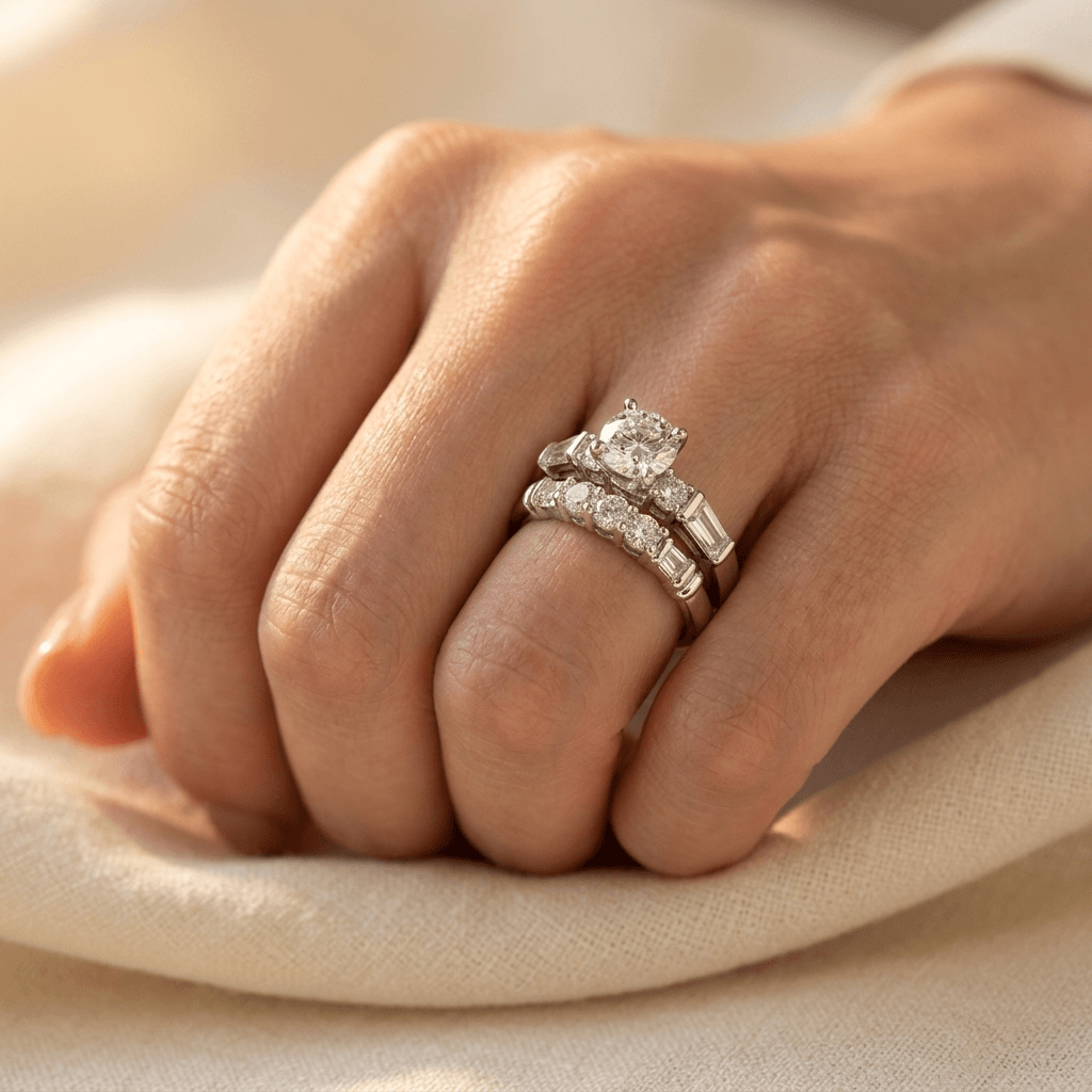 Yellow Cubic Zirconia Sterling Silver Ring