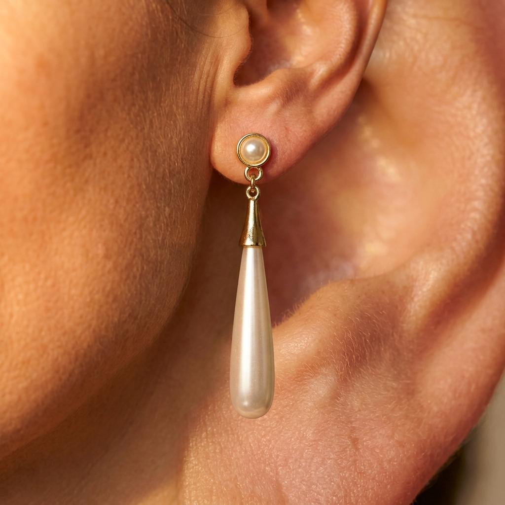 Retro Elegant Drop Earrings