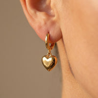 Shaped Gold Necklace Earring Jewelry Set