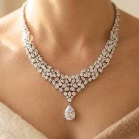 Elegant Cubic Zirconia Jewelry Set