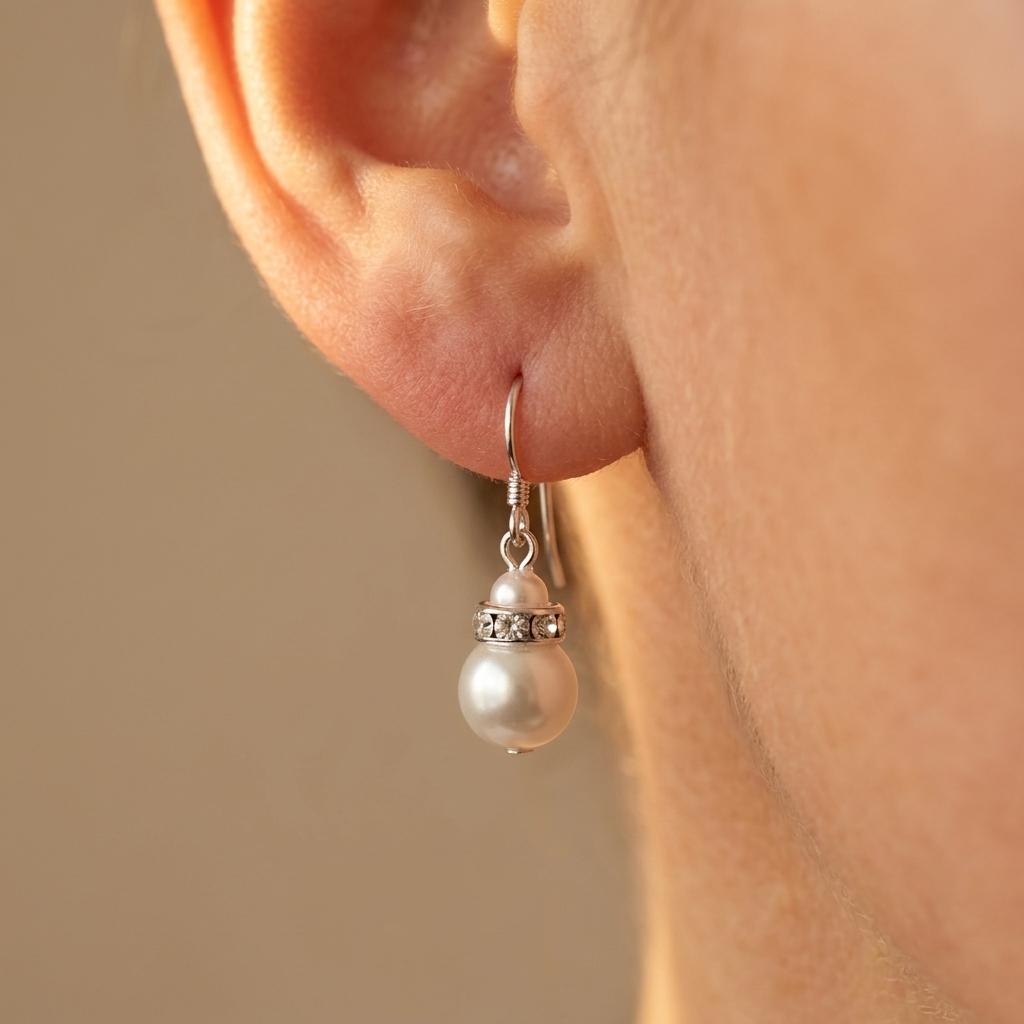 Classic Pearl Baroque Jewelry Set