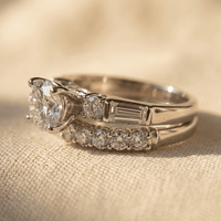 Yellow Cubic Zirconia Sterling Silver Ring