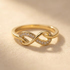 Infinity Gold Chain Ring