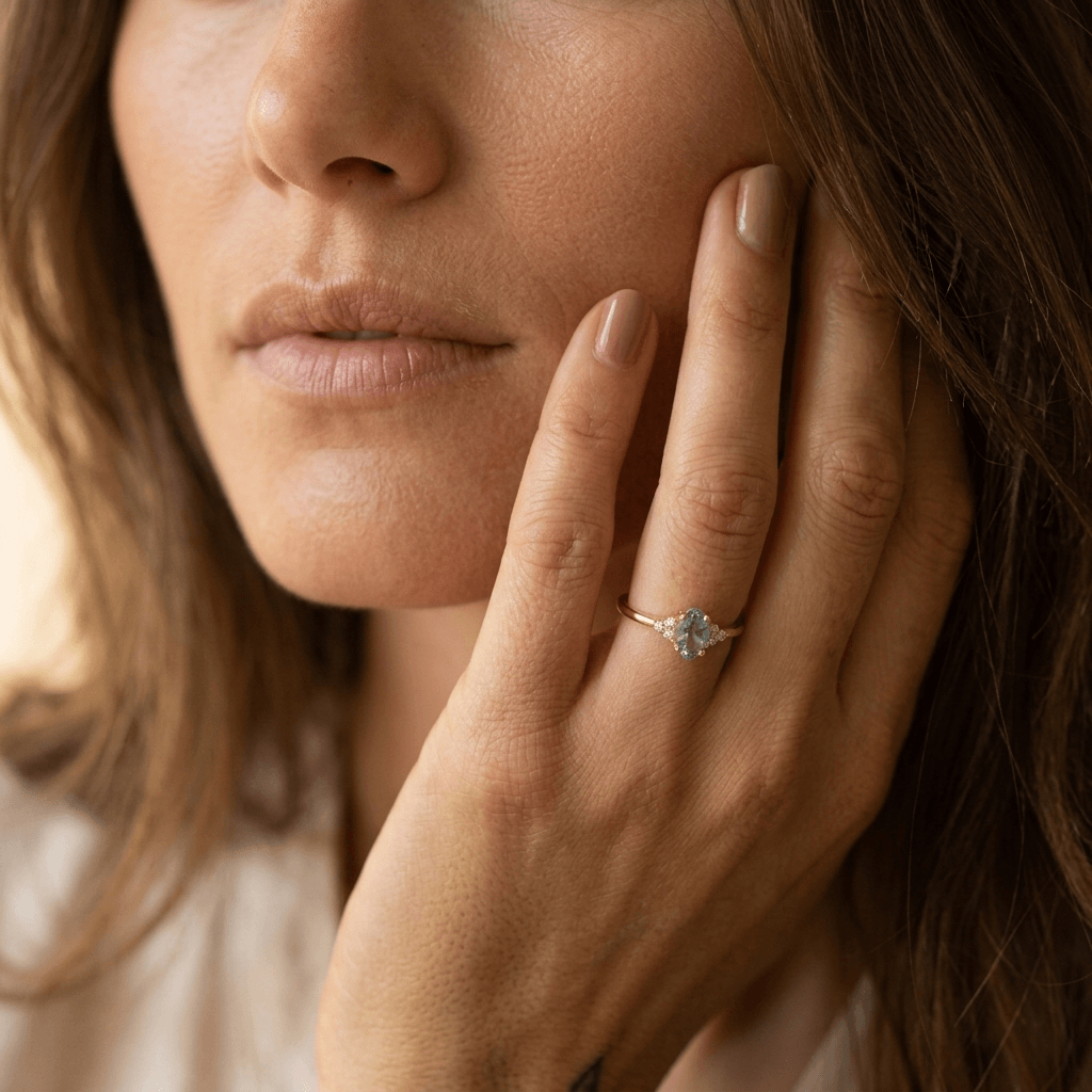 Elegant Cubic Zirconia Silver Ring