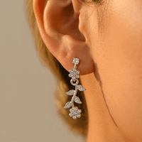 Bohemian Flower Statement Earrings