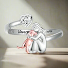 Adjustable ring - Always in My Heart